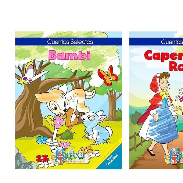 LIBRO PCOLOREAR CUENTOS SELECTOS GARCIA 6T1234 16PAG.150